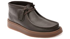 Ghete CLARKS maro, TORVIEW HI, din piele naturala