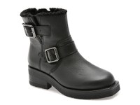 Ghete CLARKS negre, REBEBUC, din piele naturala - 1