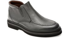 Ghete elegante LE COLONEL gri, 61613, din piele naturala