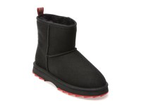 Ghete EMU negre, SHARKY MINI, din piele intoarsa - 1