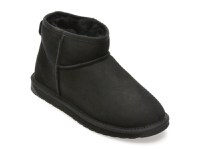 Ghete EMU negre, STINGER MICRO, din piele intoarsa - 1
