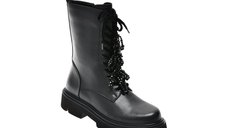 Ghete EPICA 5R549 negre din piele naturala pentru femei
