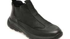 Ghete EPICA 80360 negre din piele naturala pentru barbati