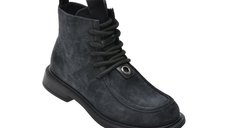 Ghete EPICA gri 905824 din piele intoarsa pentru confort si stil