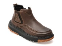 Ghete EPICA maro, 60019, din piele naturala - 1