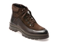 Ghete EPICA maro, B104, din piele naturala - 1