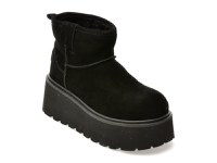 Ghete EPICA negre, 2063, din piele intoarsa - 1