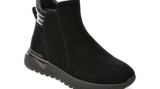 Ghete EPICA negre, 31350, din piele intoarsa