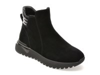 Ghete EPICA negre, 31350, din piele intoarsa - 1