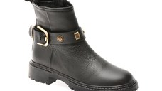 Ghete EPICA negre, 4842524, din piele naturala