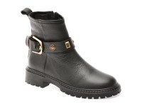 Ghete EPICA negre, 4842524, din piele naturala - 1