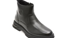 Ghete EPICA negre, 51915, din piele naturala