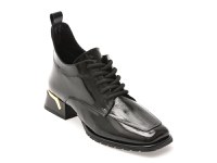 Ghete EPICA negre, 5312091, din piele naturala lacuita - 1