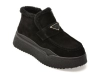 Ghete EPICA negre, 57830, din piele intoarsa - 1