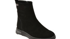 Ghete EPICA negre, 727T88, din piele intoarsa