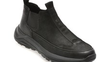 Ghete EPICA negre, 80360, din piele naturala