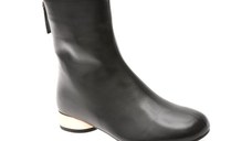 Ghete EPICA negre, EB936, din piele naturala