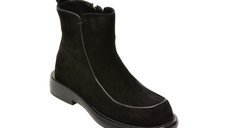 Ghete FLAVIA PASSINI AC6564 negre din piele intoarsa pentru femei