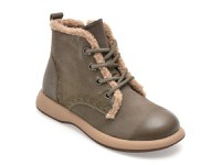 Ghete FLAVIA PASSINI kaki, 74366, din nabuc - 1