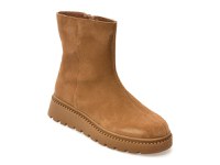 Ghete FLAVIA PASSINI maro, 7312, din piele intoarsa - 1