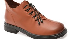 Ghete FLAVIA PASSINI maro, 9821, din piele naturala