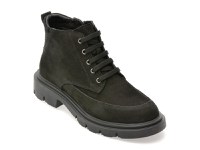 Ghete FLAVIA PASSINI negre, 1001SYN, din nabuc - 1