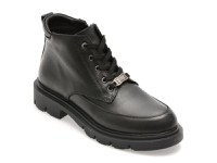 Ghete FLAVIA PASSINI negre, 1001SYX, din piele naturala - 1