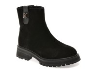 Ghete FLAVIA PASSINI negre, 123822, din piele intoarsa - 1