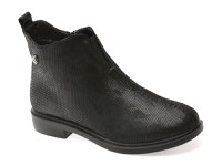 Ghete FLAVIA PASSINI negre, 2506, din piele intoarsa - 1