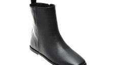 Ghete FLAVIA PASSINI negre 57646 din piele naturala pentru sezonul rece