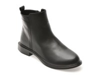 Ghete FLAVIA PASSINI negre, 60, din piele naturala - 1