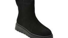 Ghete FLAVIA PASSINI negre, 7312, din piele intoarsa