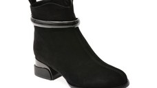 Ghete FLAVIA PASSINI negre, 95455, din piele intoarsa