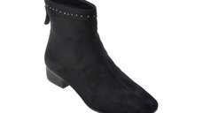 Ghete FLAVIA PASSINI negre din piele intoarsa, model 25803