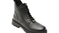 Ghete FLAVIA PASSINI negre, E0960, din piele naturala