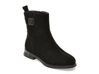 Ghete FLAVIA PASSINI negre, M01245, din piele intoarsa - 1