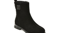 Ghete FLAVIA PASSINI negre, M01245, din piele intoarsa