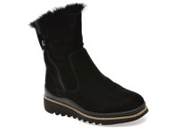 Ghete FLAVIA PASSINI negre, MX817, din piele intoarsa - 1