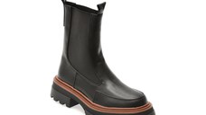 Ghete FLAVIA PASSINI negre, TC370, din piele naturala