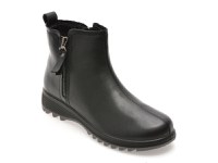 Ghete FLAVIA PASSINI negre, W8502, din piele naturala - 1