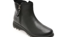 Ghete FLAVIA PASSINI negre, W8502, din piele naturala