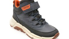 Ghete GEOX bleumarin, J36LCG, din piele ecologica