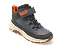 Ghete GEOX bleumarin, J36LCG, din piele ecologica - 1