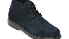 Ghete GEOX bleumarin, U16DCB, din piele intoarsa