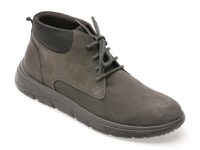 Ghete GEOX gri, U36E1B, din piele naturala - 1