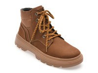Ghete GEOX maro, J46M9A, din piele naturala - 1