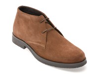 Ghete GEOX maro, U0458A, din piele intoarsa - 1