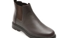 Ghete GEOX maro, U36D1C, din piele naturala