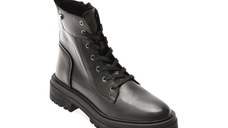 Ghete GEOX negre, D26HRQ, din piele naturala