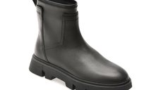 Ghete GEOX negre, D26UAC, din piele naturala